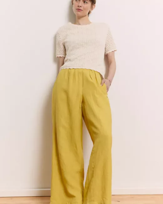 TRANQUILLO - Pantalon Rooxy en lin