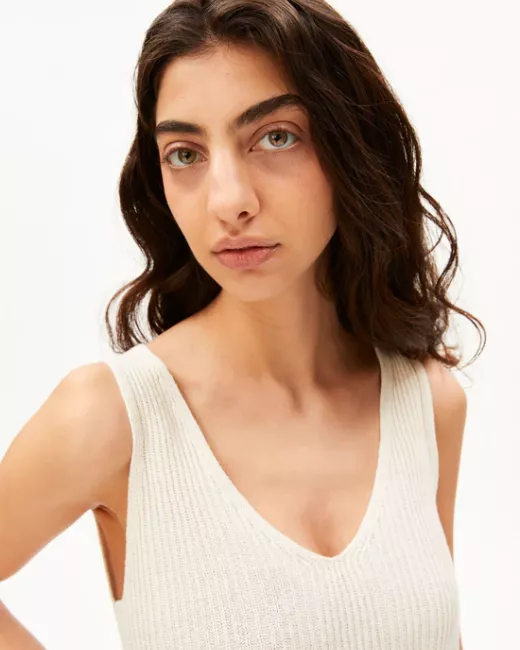 Armedangels - Top en maille de lin