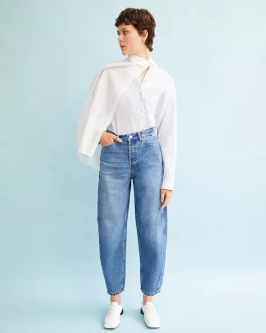 ARMEDANGELS - Jeans Barrel BAARLY en coton recyclé