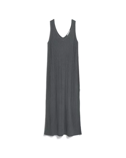 Armedangels - Robe midi en maille de lin