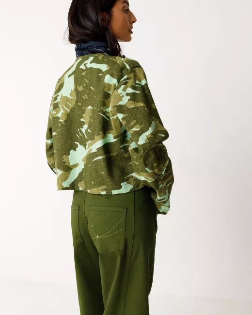 SKFK - Veste en lin et coton biologique JUNE