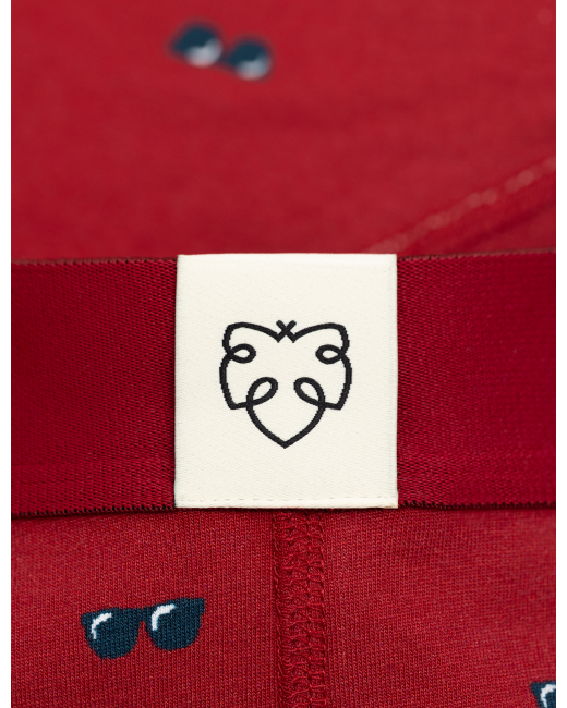 ADAM - Boxer Red Sunnies