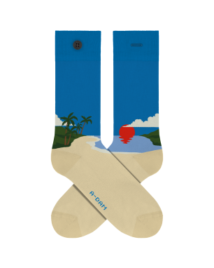 Socks Blue CTRL ALT DEL