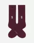 Chaussettes Percolator Burgundy
