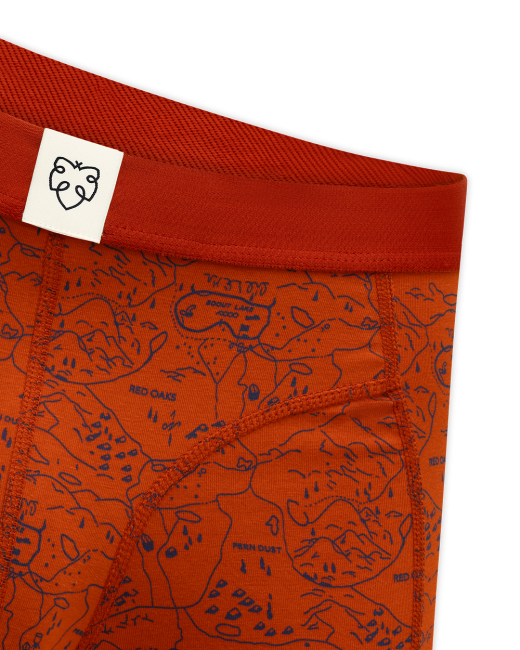 Boxershorts Blue Forrest
