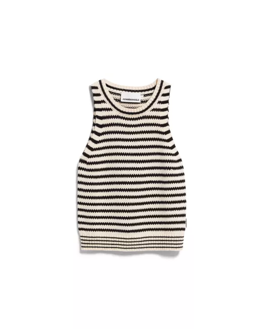 Armedangels - Top en maille de coton bio