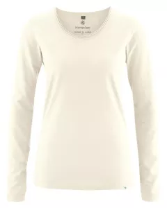 T-shirt van hennep en biologisch katoen