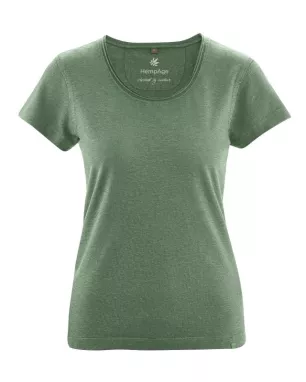 T-shirt made from hemp and organic cotton