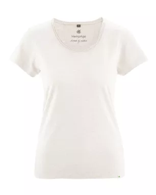 T-shirt made from hemp and organic cotton