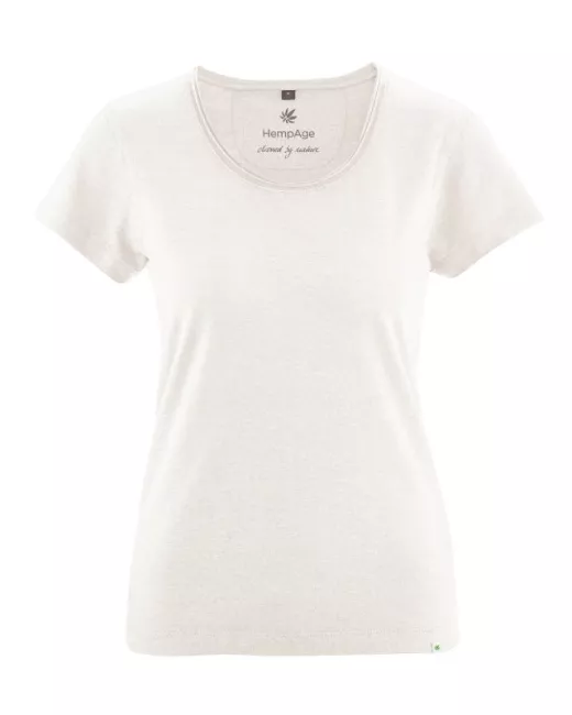 T-shirt made from hemp and organic cotton