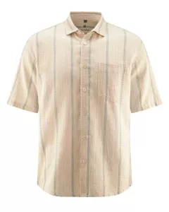 T-shirt van hennep en biologisch katoen