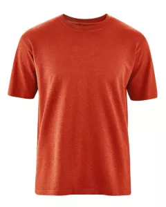 T-shirt in hemp and organic cotton