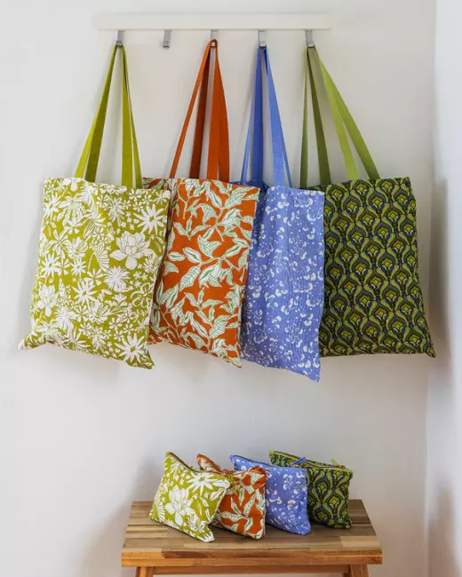 Tote Bag ABSTRACT LEAVES