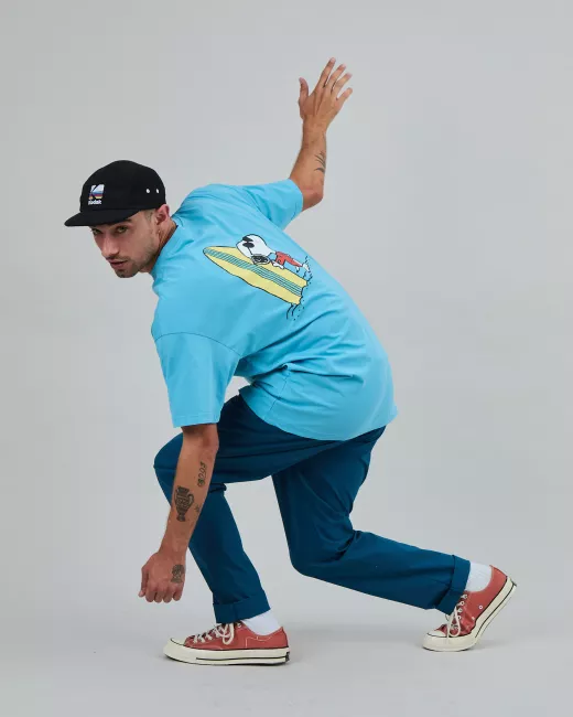 Brava Fabrics - T-shirt Peanuts Cowabunga Surf Oversize