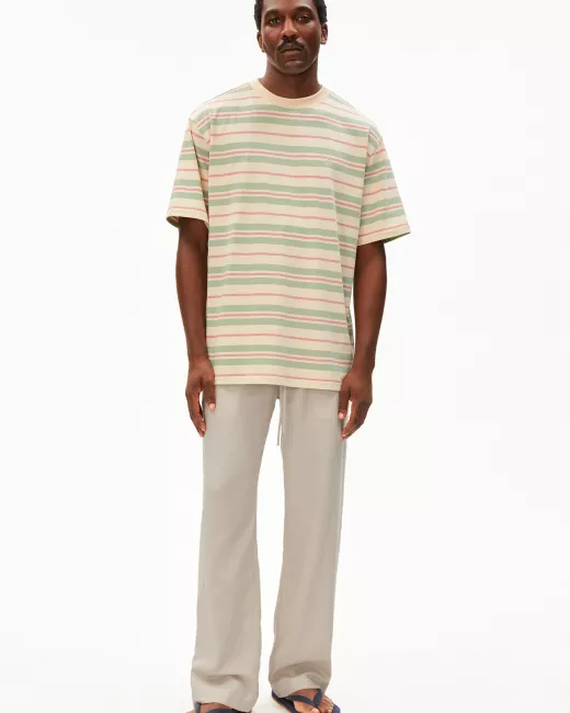 ARMEDANGELS - T-shirt MAARKOS STRIPES en coton bio