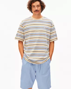 ARMEDANGELS - T-shirt MAARKOS STRIPES en coton bio