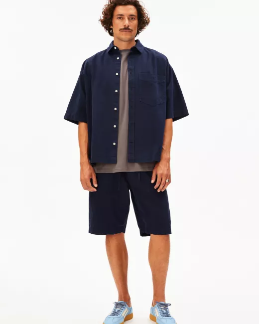 ARMEDANGELS - Short en coton bio et lin