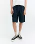 Navy Striped Bermuda Shorts Gasper