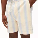 Organic cotton striped short