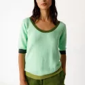 Short sleeves sweater LARY