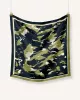 SKFK - Grand foulard carré en coton bio ZERUA