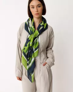 SKFK - Grand foulard carré en coton bio ZERUA