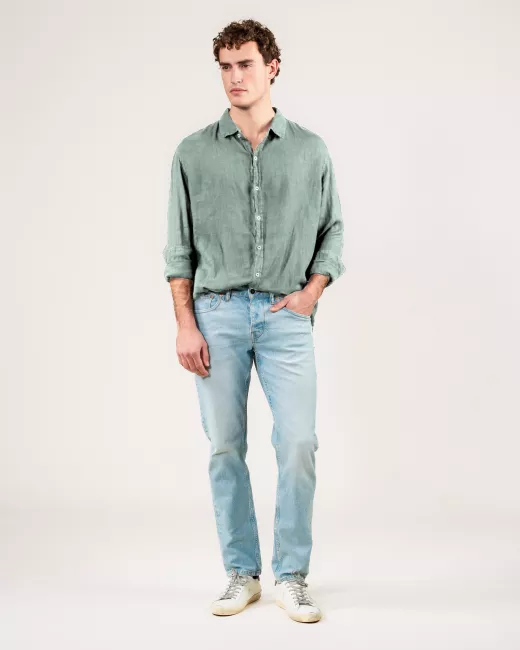 KUYICHI - Chemise en lin MILAN