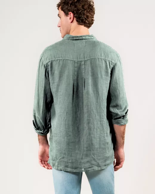 KUYICHI - Chemise en lin MILAN