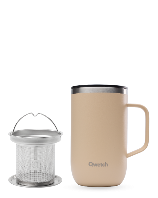 QWETCH - Mug Tisanière isotherme - 470ml