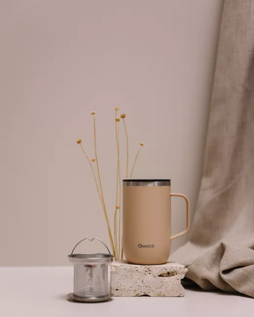 Isothermische thee-infuser mok – 470 ml