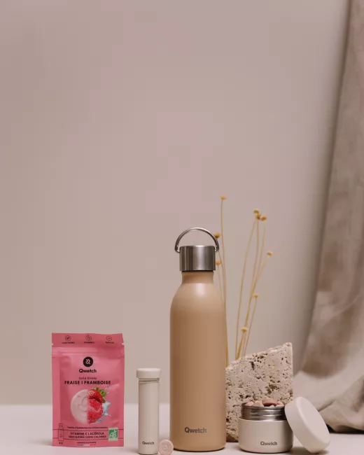 QWETCH - Bouteille isotherme - 600ml