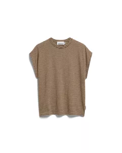 Armedangels - T-shirt à manches courtes raglan ONELIAA LOVELY STRIPES
