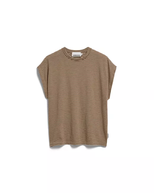 Armedangels - T-shirt à manches courtes raglan ONELIAA LOVELY STRIPES