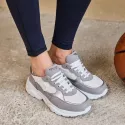 Baskets Nuvia Argent