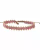 Bracelet Happiness Rose Quartz Gold
