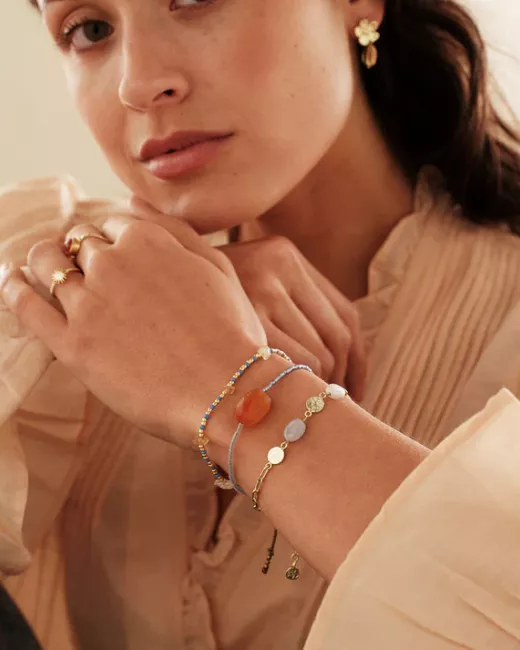 Imaginary Citrien Goudkleurige Armband