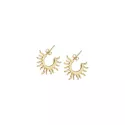 Boucles d'oreilles Fierce Plaqué Or