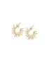 Fierce Gold Plated Earrings