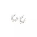 Boucles d'oreilles Fierce plaqué argent