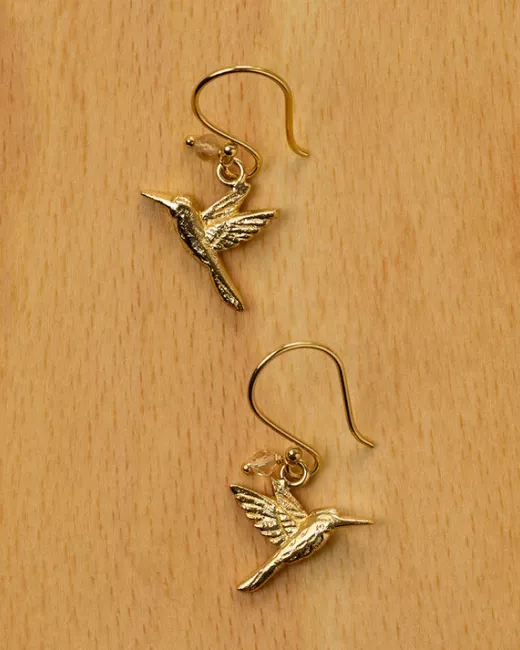 Generous Aventurine Gold Plated Earrings