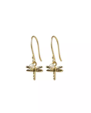 Freedom Hummingbird Citrine Earrings