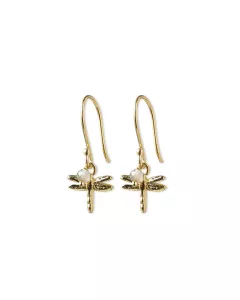 Freedom Hummingbird Citrine Earrings