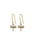 Boucles d'oreilles Freedom Libellule Labradorite Plaqué Or