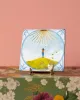 Handcrafted decorative ceramic tiles 10x10cm