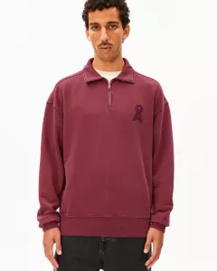 ARMEDANGELS - Sweat col camionneur en coton bio