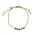 Bracelet Family Tiger Eye Gold