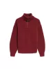 Organic cotton trucker collar sweater RONYIAAS