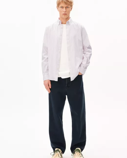 Organic cotton shirt QUAASA STRIPES