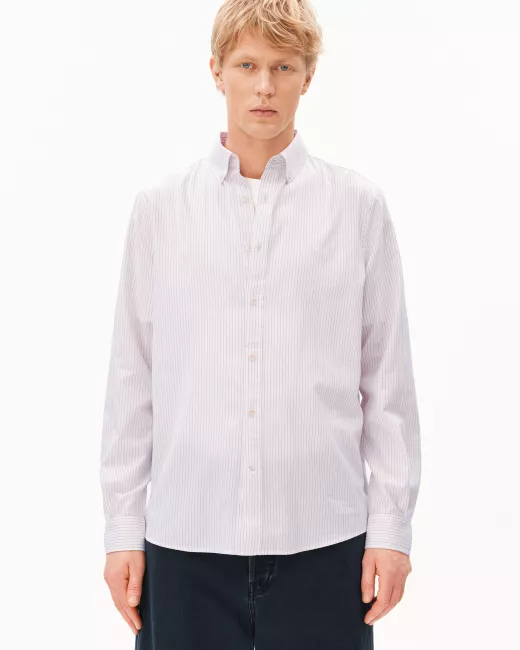 ARMEDANGELS - Chemise en coton biologique QUAASA STRIPES