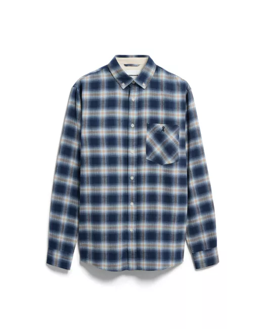 ARMEDANGELS - Chemise en coton bio à carreaux